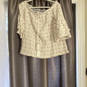 Off the shoulder top